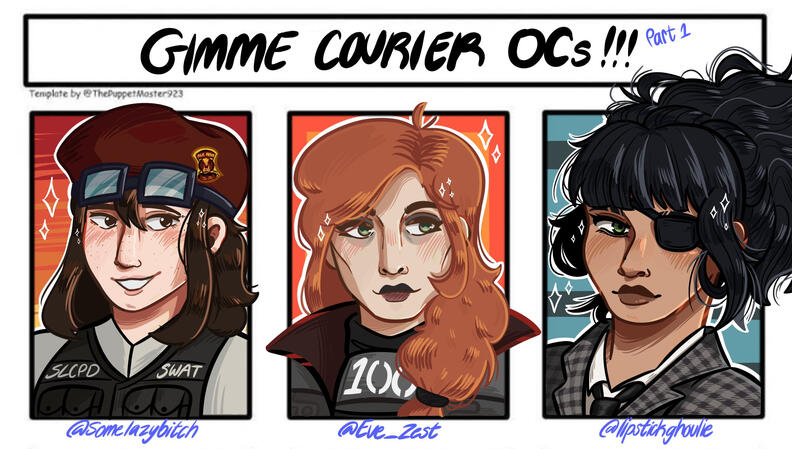 oc portrait requests part 1